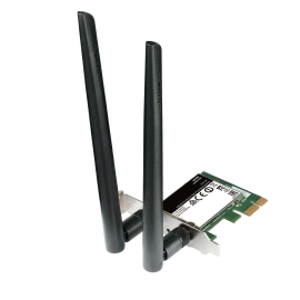 Card mạng không dây D-Link DWA-582 (Chuẩn PCI Express/ wifi Chuẩn AC1200 (N 300Mbps & AC 867Mbps/ 2 ăngten)
