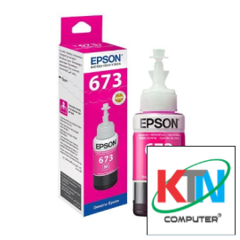 Mực in Epson 673 Magenta Ink Cartridge (T673300)
