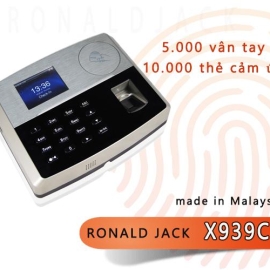 RONALD JACK X939C (vân tay + thẻ từ)