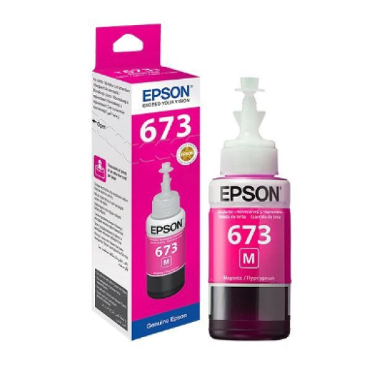 Mực in Epson 673 Magenta Ink Cartridge (T673300)