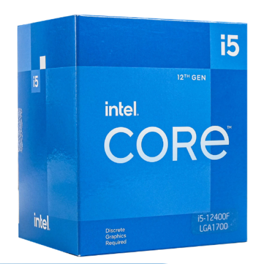 Intel Core i5 12400F / 2.5GHz Turbo 4.4GHz / 6 Nhân 12 Luồng / 18MB / LGA 1700 - Chính Hãng